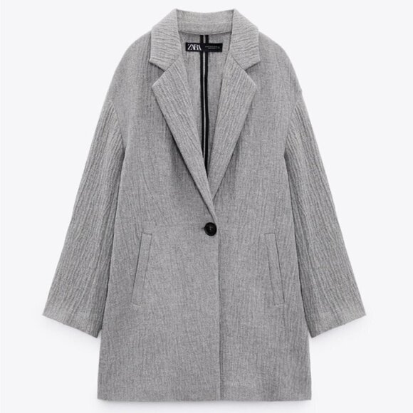 NWOT Zara Lightweight Coat - Perfect for Autumn 🍂 - Picture 2 of 16